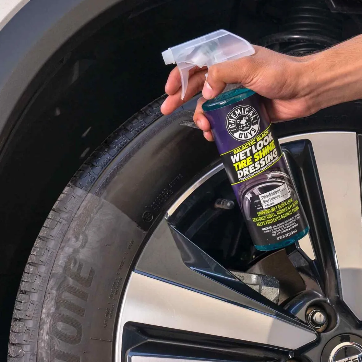 Chemical Guys Galactic Black Wet Tire Shine Reifenpflege 473ml