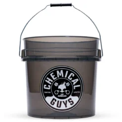 Chemical Guys 4,25-Gallonen-Wascheimer Smoking Black mit Logo