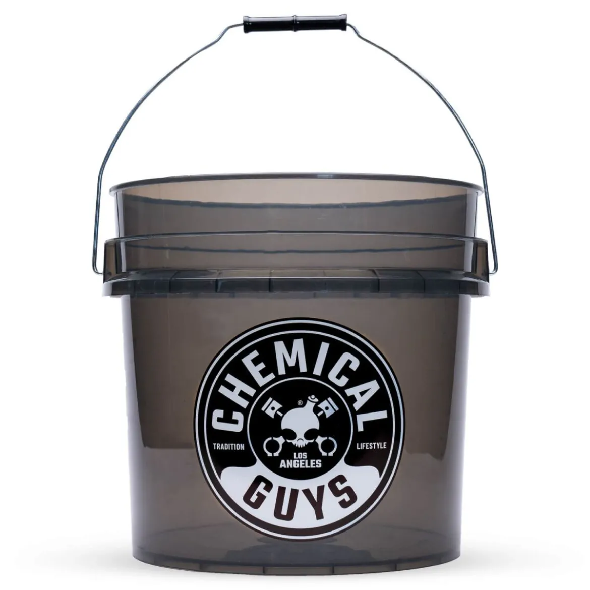 Chemical Guys 4,25-Gallonen-Wascheimer Smoking Black mit Logo