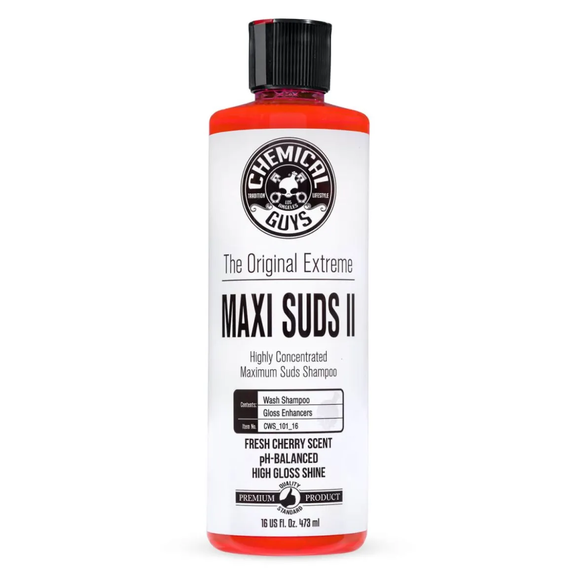 Chemical Guys Maxi Suds II Super Schaum Autoshampoo 473ml