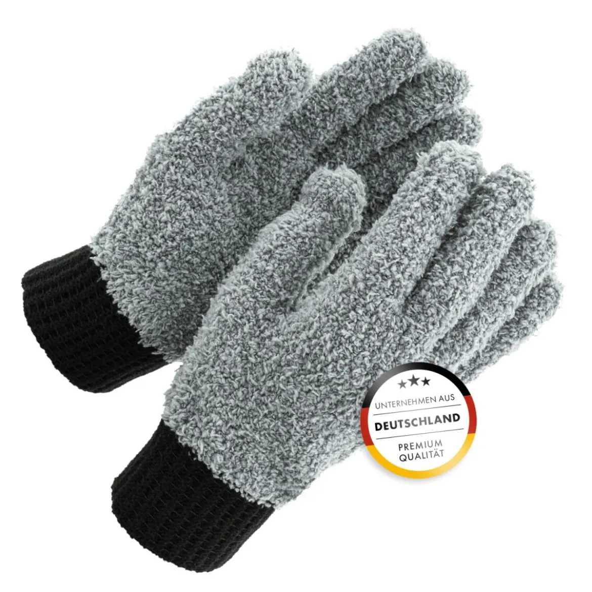 chemicalworkz Allrounder Microfiber Mitt Grau Handschuh (1 Paar)