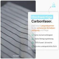chemicalworkz Carbon Fiber Glass Towel 360GSM Glastuch 40×40cm 5Stk.