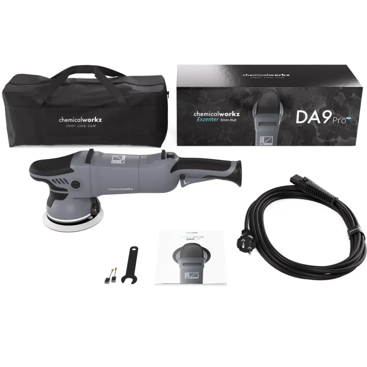 chemicalworkz DA9 Pro Max Exzenter Poliermaschine