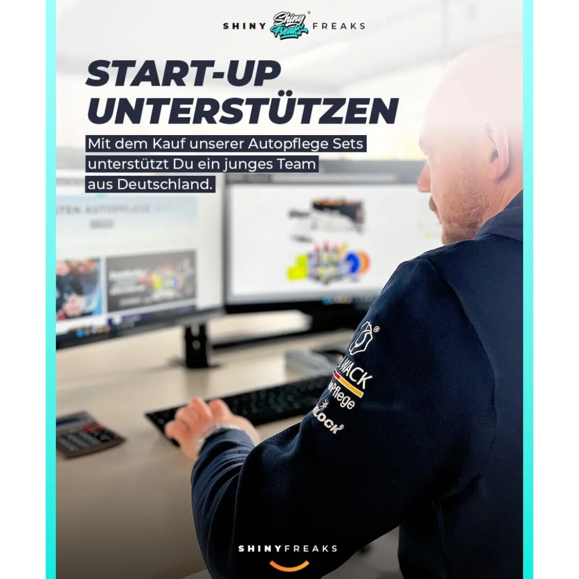 chemicalworkz DA9 Pro Max Poliermaschinen Set mit Sonax Polituren, Polierpads & 2 Stützteller