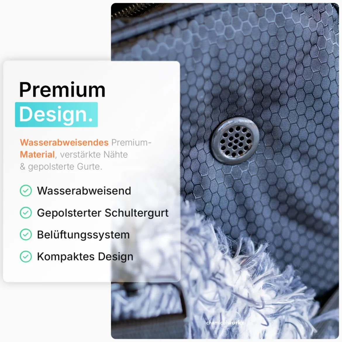 chemicalworkz Detailing Bag Large Aufbewahrungstasche