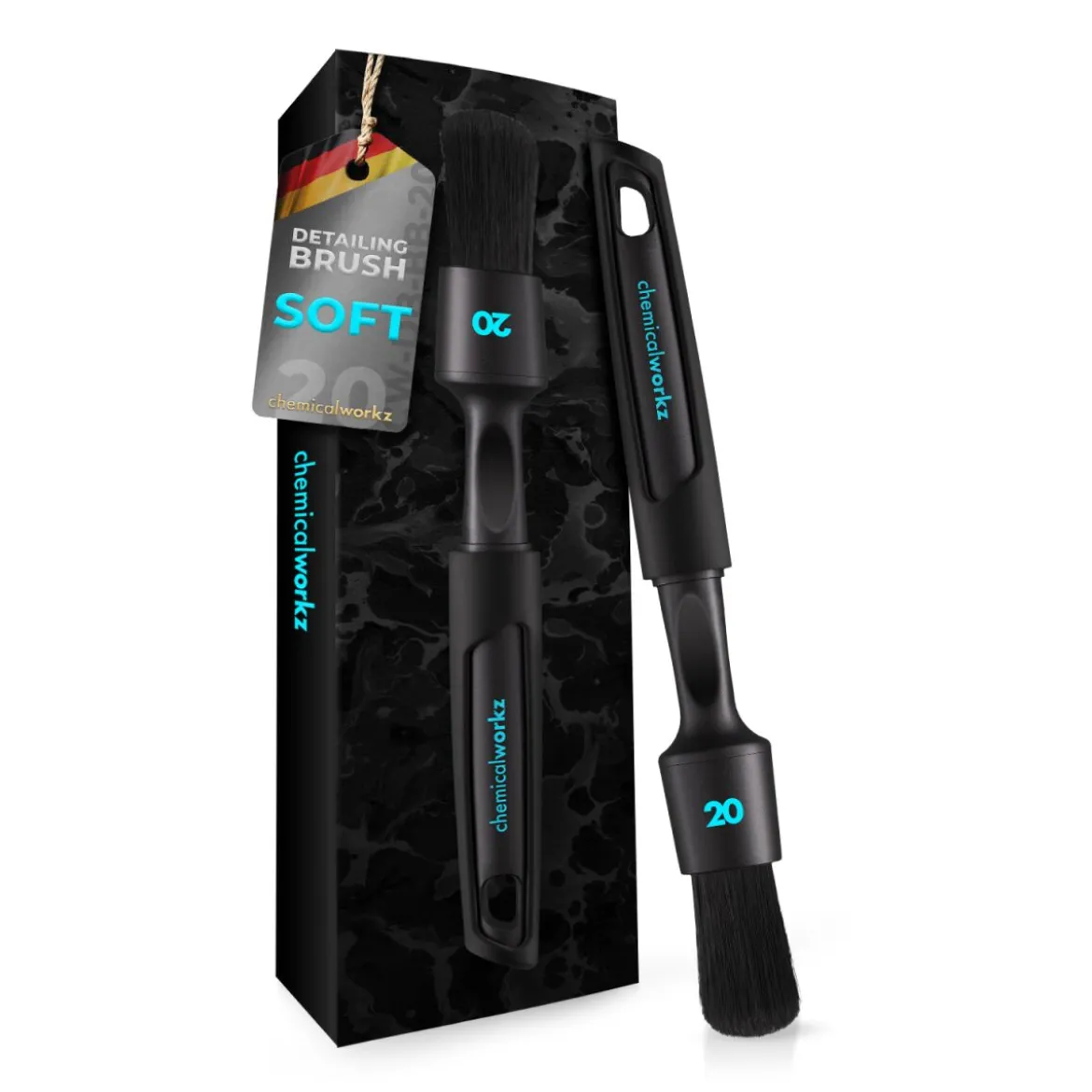 chemicalworkz Detailing Brush Black Boar Pinsel 20mm