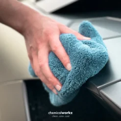 chemicalworkz Edgeless Soft Touch Towel 500GSM Dunkelblau Poliertuch 40×40cm