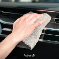 chemicalworkz Edgeless Soft Touch Towel 500GSM Grau Poliertuch 40×40cm