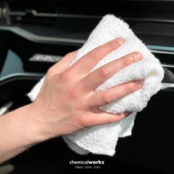 chemicalworkz Edgeless Soft Touch Towel 500GSM Weiß Poliertuch 40×40cm