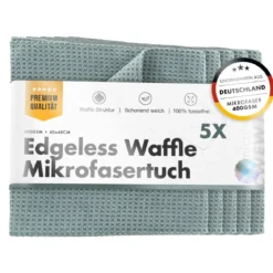 chemicalworkz Edgeless Waffle Towel 400GSM Glastuch 40x40cm 5Stk.