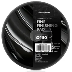 chemicalworkz Fine Finishing Performance Pad 150mm schwarz