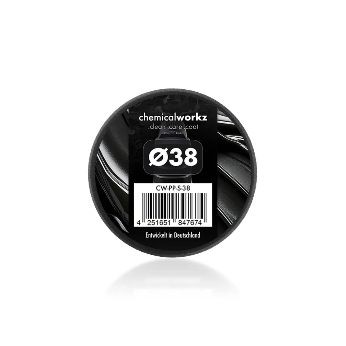 chemicalworkz Fine Finishing Performance Pad 38mm schwarz