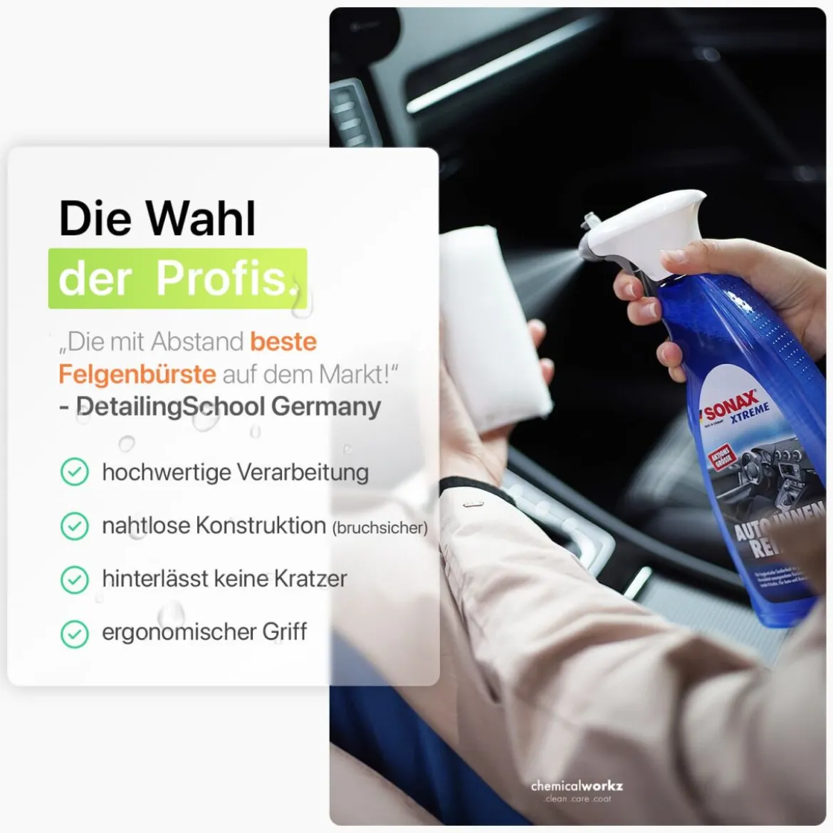 chemicalworkz Interior Cleaning Scrub Pad V2