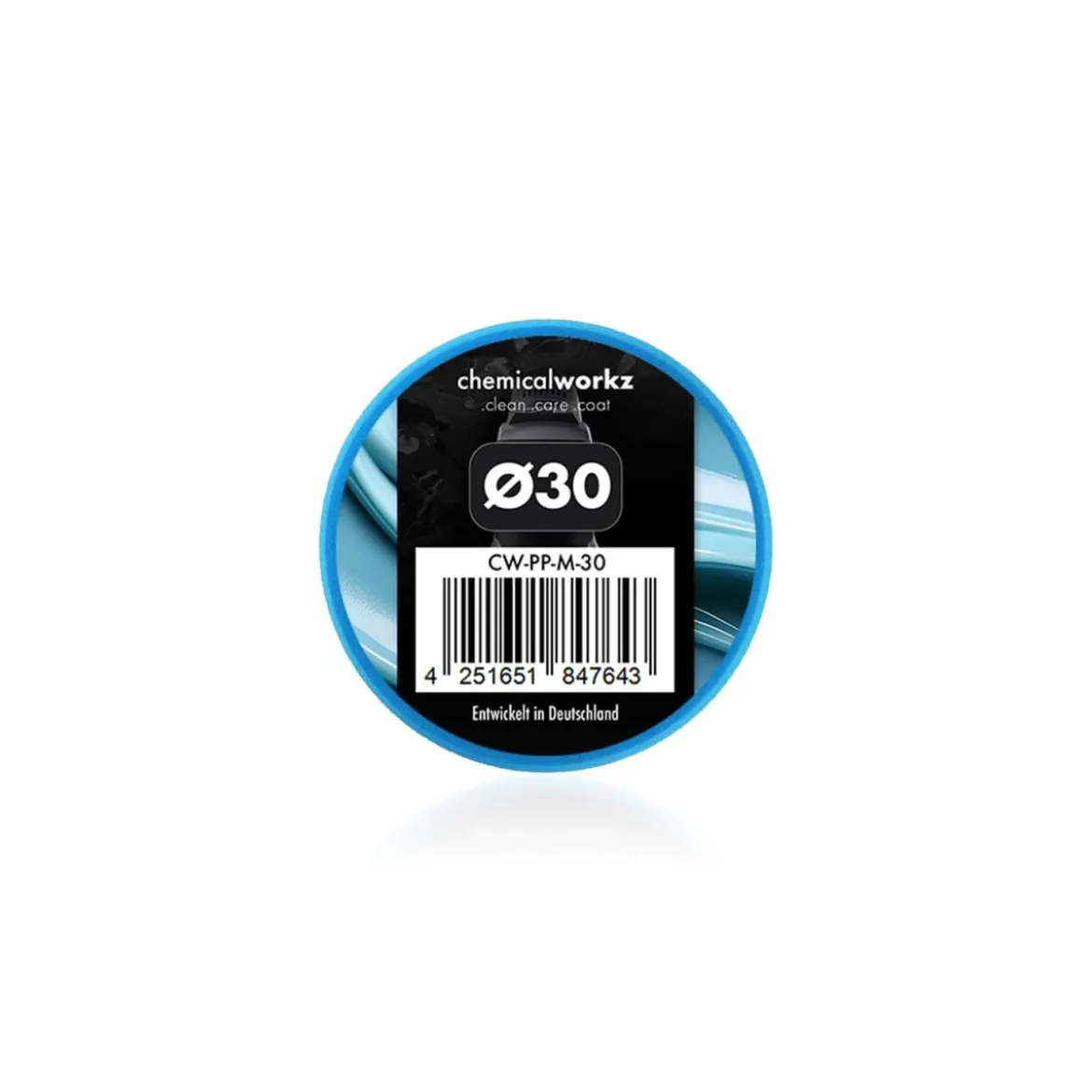 chemicalworkz Medium Polishing Performance Pad 30mm blau