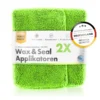chemicalworkz Microfiber Waxing/Sealant Applicator Grün 2Stk.