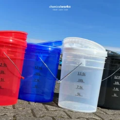 chemicalworkz Performance Bucket Lid Wascheimerdeckel Blau Transparent