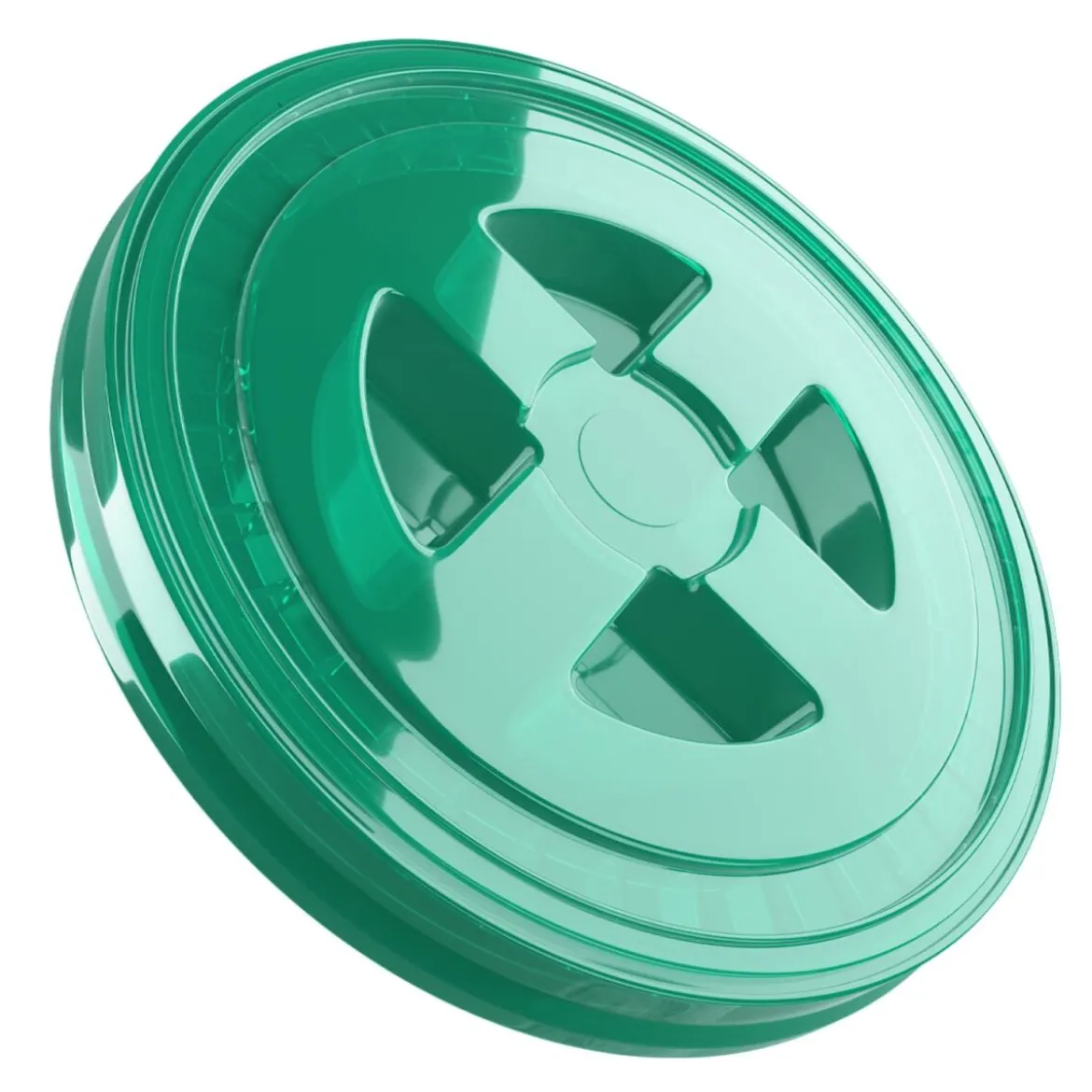 chemicalworkz Performance Bucket Lid Wascheimerdeckel Türkis Transparent
