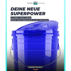 chemicalworkz Performance Buckets Wascheimer 5GAL Blau Transparent