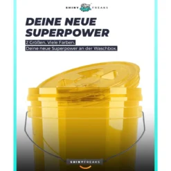 chemicalworkz Performance Buckets Wascheimer 3,5GAL Gold Transparent