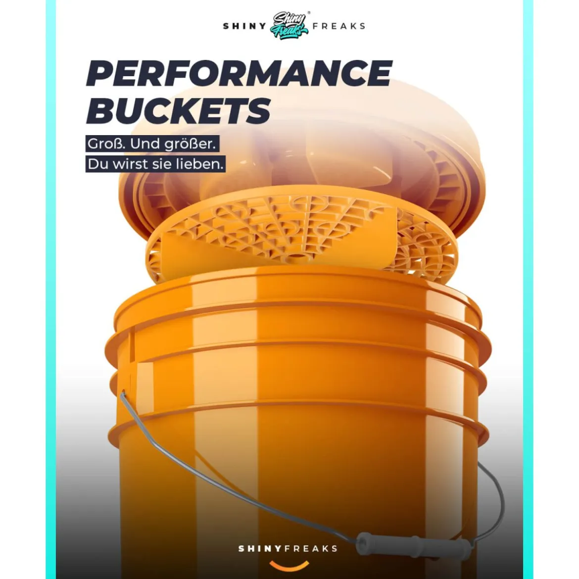 chemicalworkz Performance Buckets Wascheimer 5GAL Orange