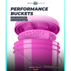 chemicalworkz Performance Buckets Wascheimer 3,5GAL Pink