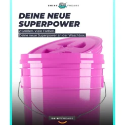 chemicalworkz Performance Buckets Wascheimer 5GAL Pink