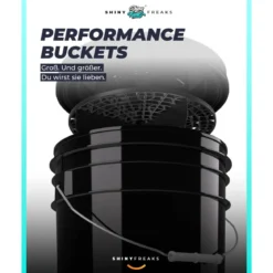 chemicalworkz Performance Buckets Wascheimer 5GAL Schwarz