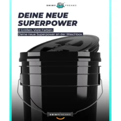 chemicalworkz Performance Buckets Wascheimer 5GAL Schwarz