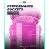 chemicalworkz Performance Buckets Wascheimer 5GAL Violett Transparent