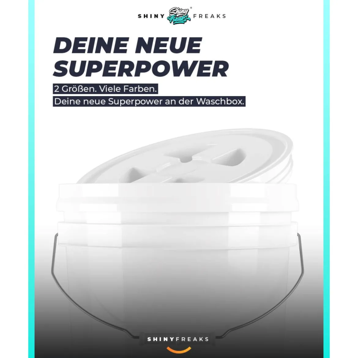 chemicalworkz Performance Buckets Wascheimer 3,5GAL Weiß