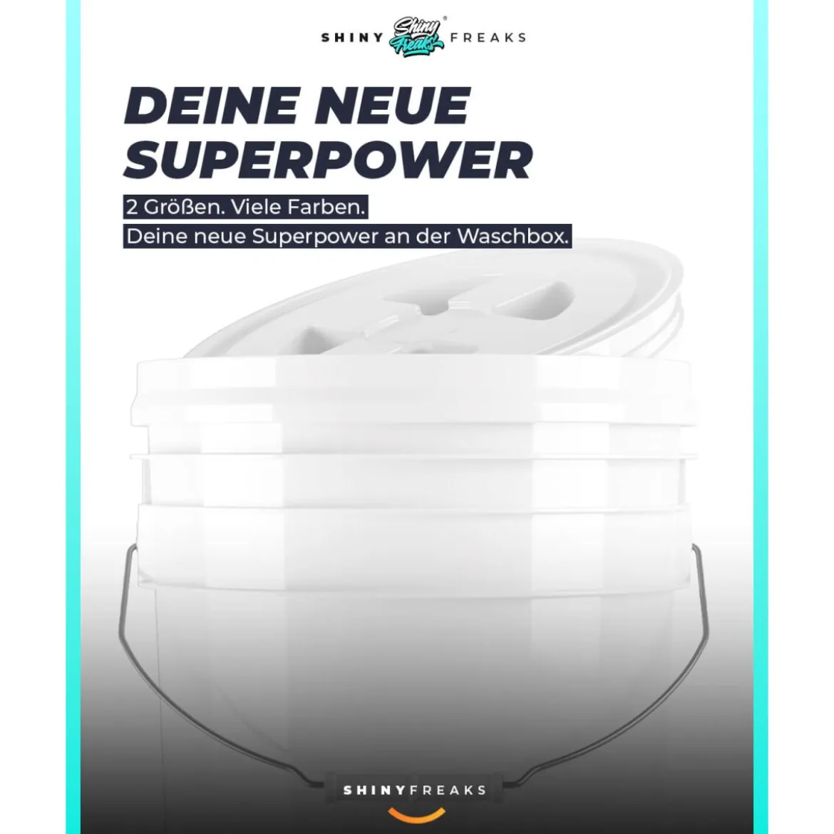 chemicalworkz Performance Buckets Wascheimer 5GAL Weiß