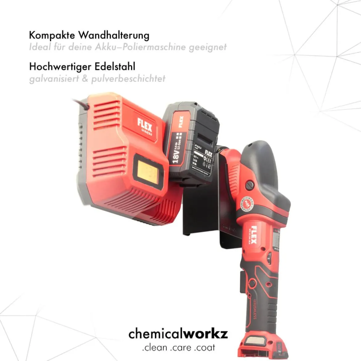 chemicalworkz Poliermaschinenhalter für 1 Poliermaschine