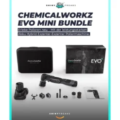 chemicalworkz Poliermaschinen Set EVO Mini + Sonax + Zubehör (25-teilig)