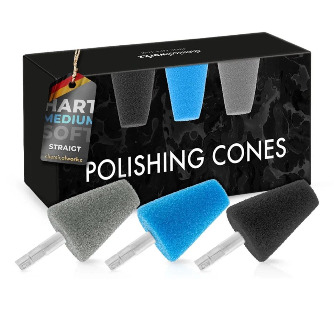 chemicalworkz Polishing Cones Straight Polierkegel Konisch