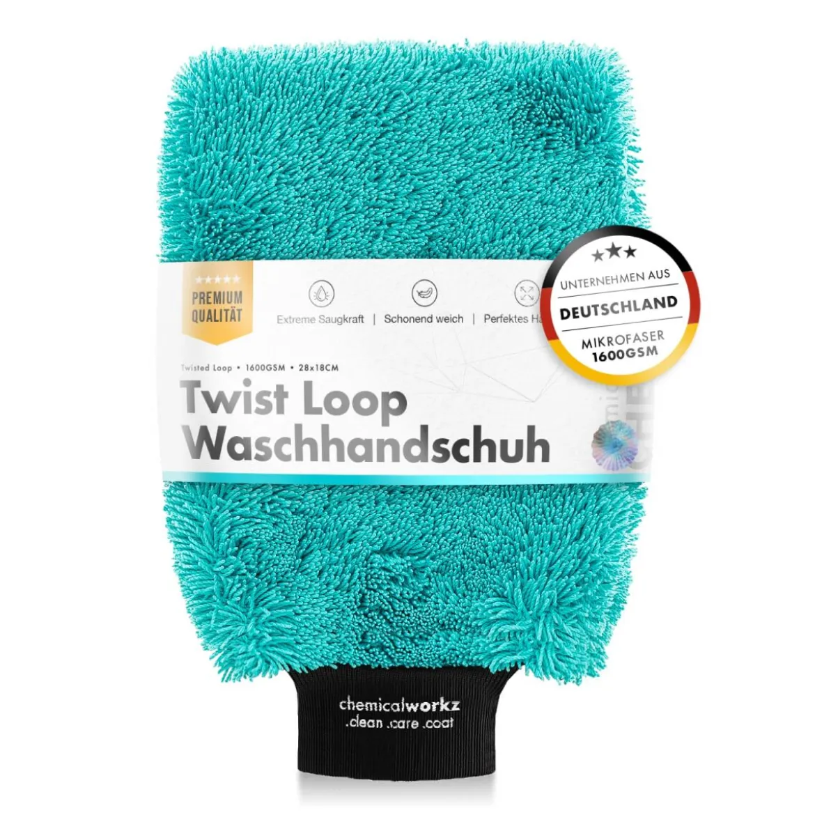 chemicalworkz Twisted Drying Mitt 1600GSM Trockenhandschuh