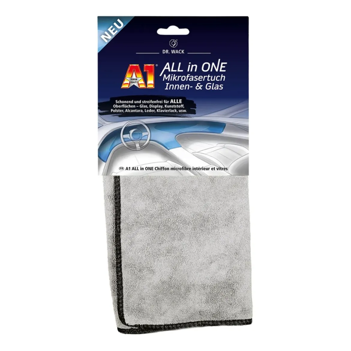 Dr. Wack A1 All in One Mikrofasertuch Innen & Glas