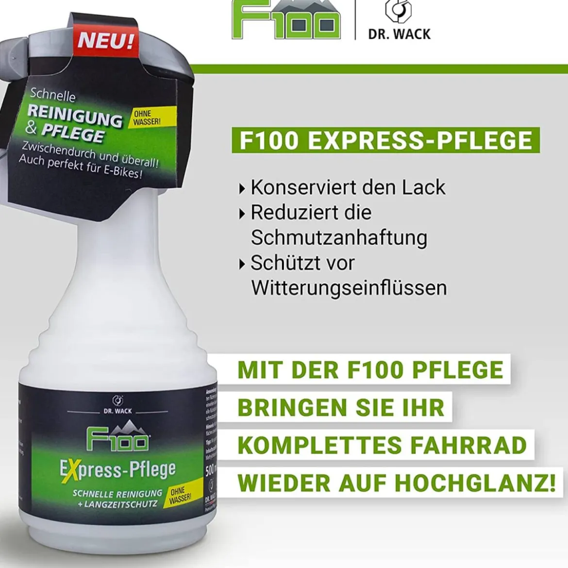 Dr. Wack F100 Express-Pflege 500ml