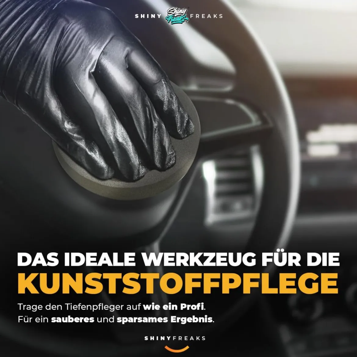 Dr. Wack Kunststoffpflege Set A1 Kunststoff Tiefenpfleger matt 250ml + Zubehör (3-teilig)