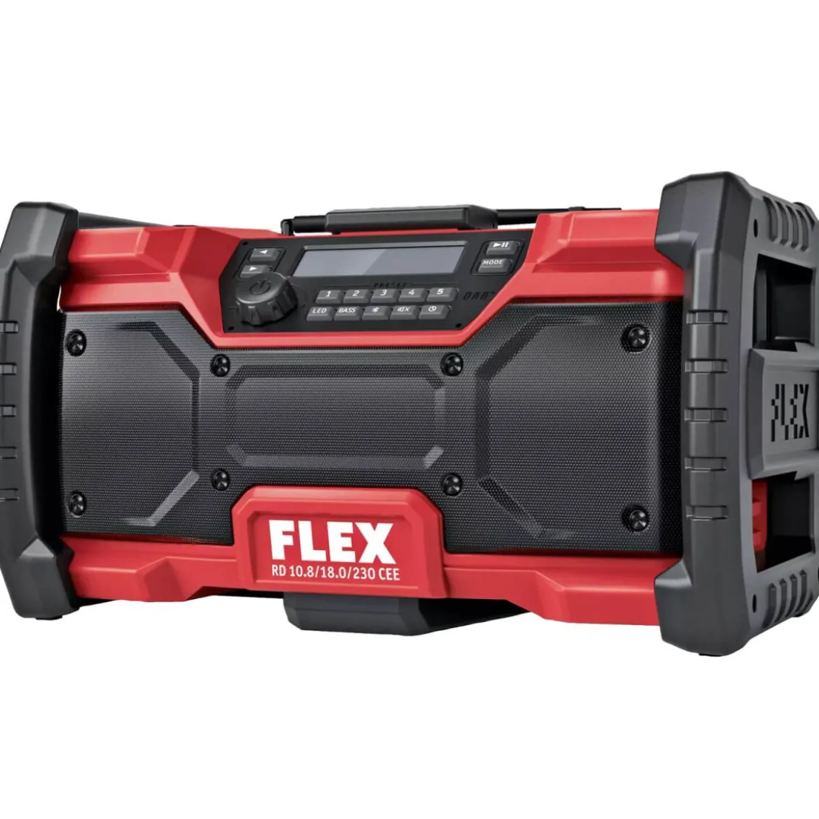 FLEX Digitales Akku-Baustellenradio RD 12/18/230