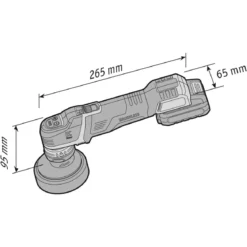 FLEX PXE 80 12-EC/2.5 Akku Polierer-Set (12-teilig)