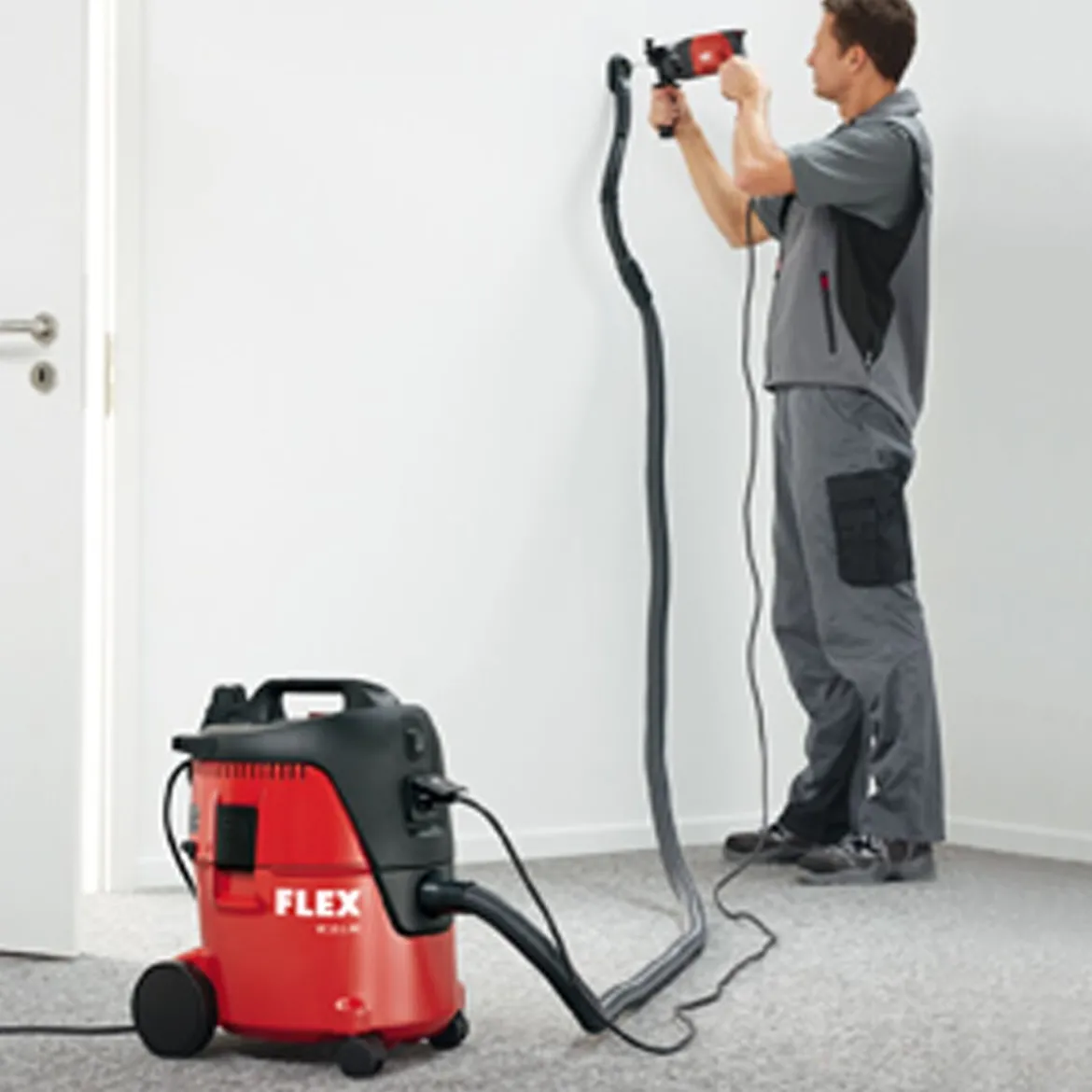 FLEX VC 21 L MC Sicherheitssauger 20L, 15-teilig