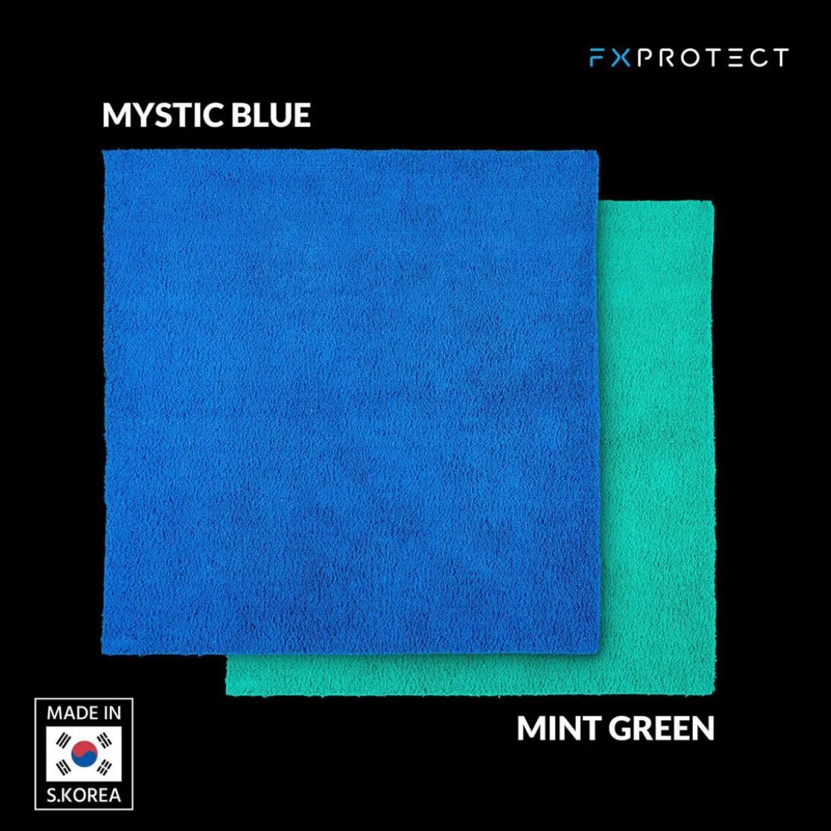 FX Protect Mystic Blue Mikrofasertuch 320GSM 40×40