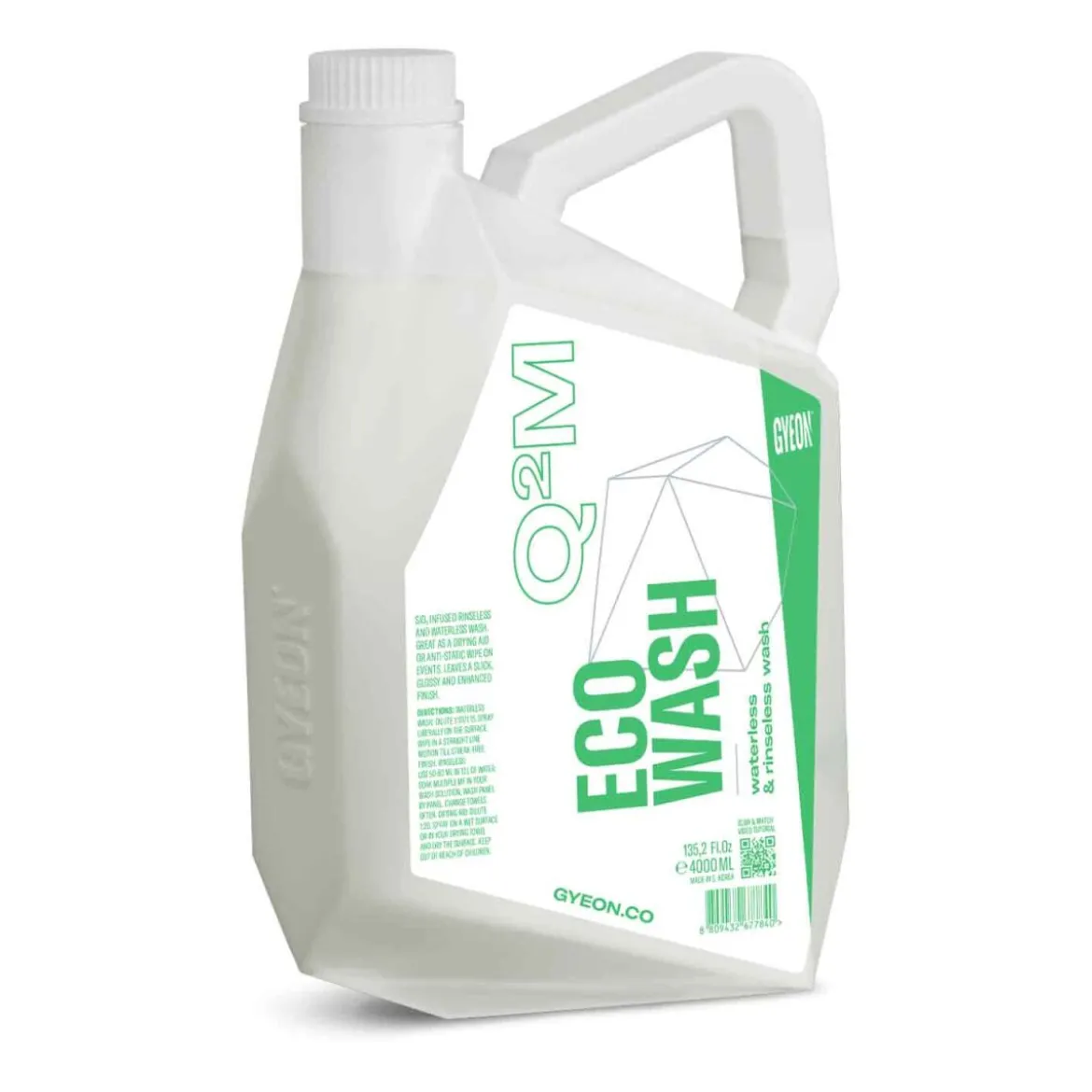 GYEON Q²M ECOWash Rinseless Wash Trockenwäsche 4L