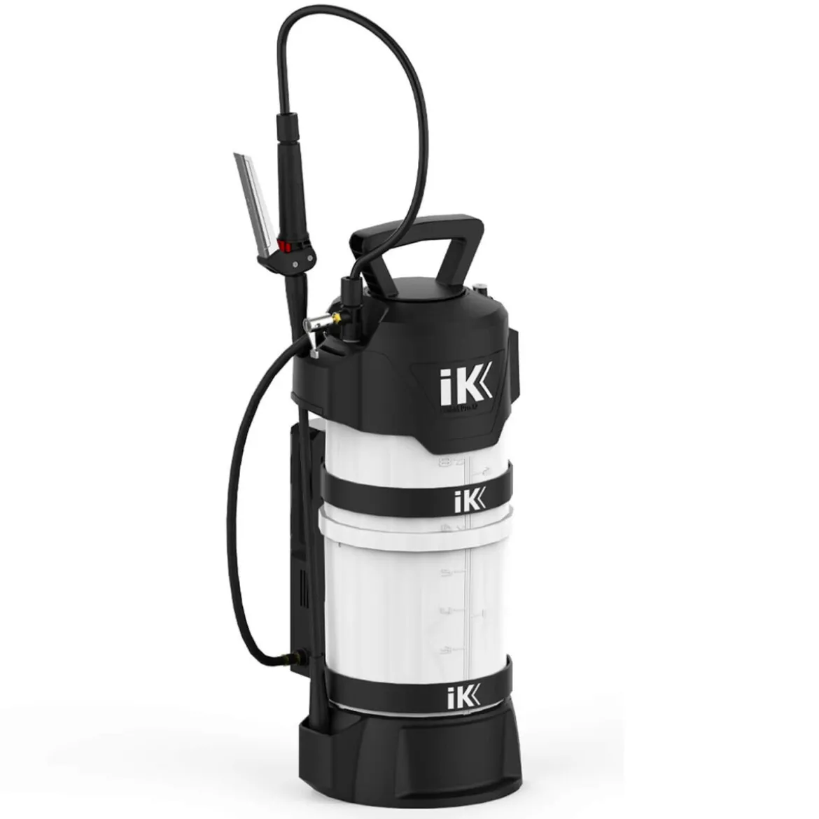IK e Foam Pro 12 Schaumsprühflasche mit Kompressorventil 6L