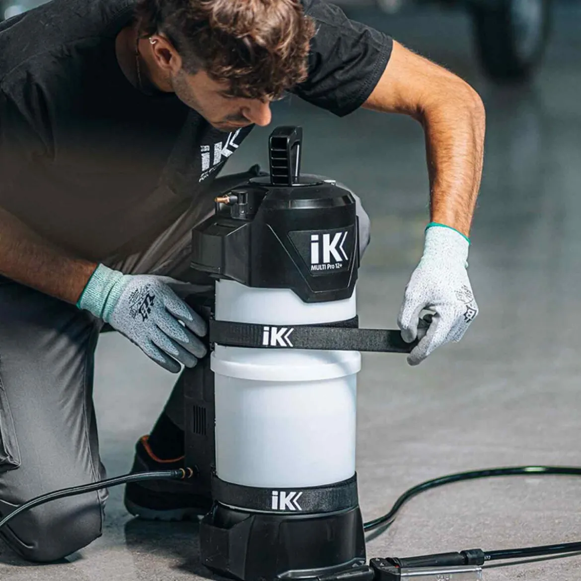 IK e Multi Pro 12 - 8 Liter (incl. Kompressor & Akku)