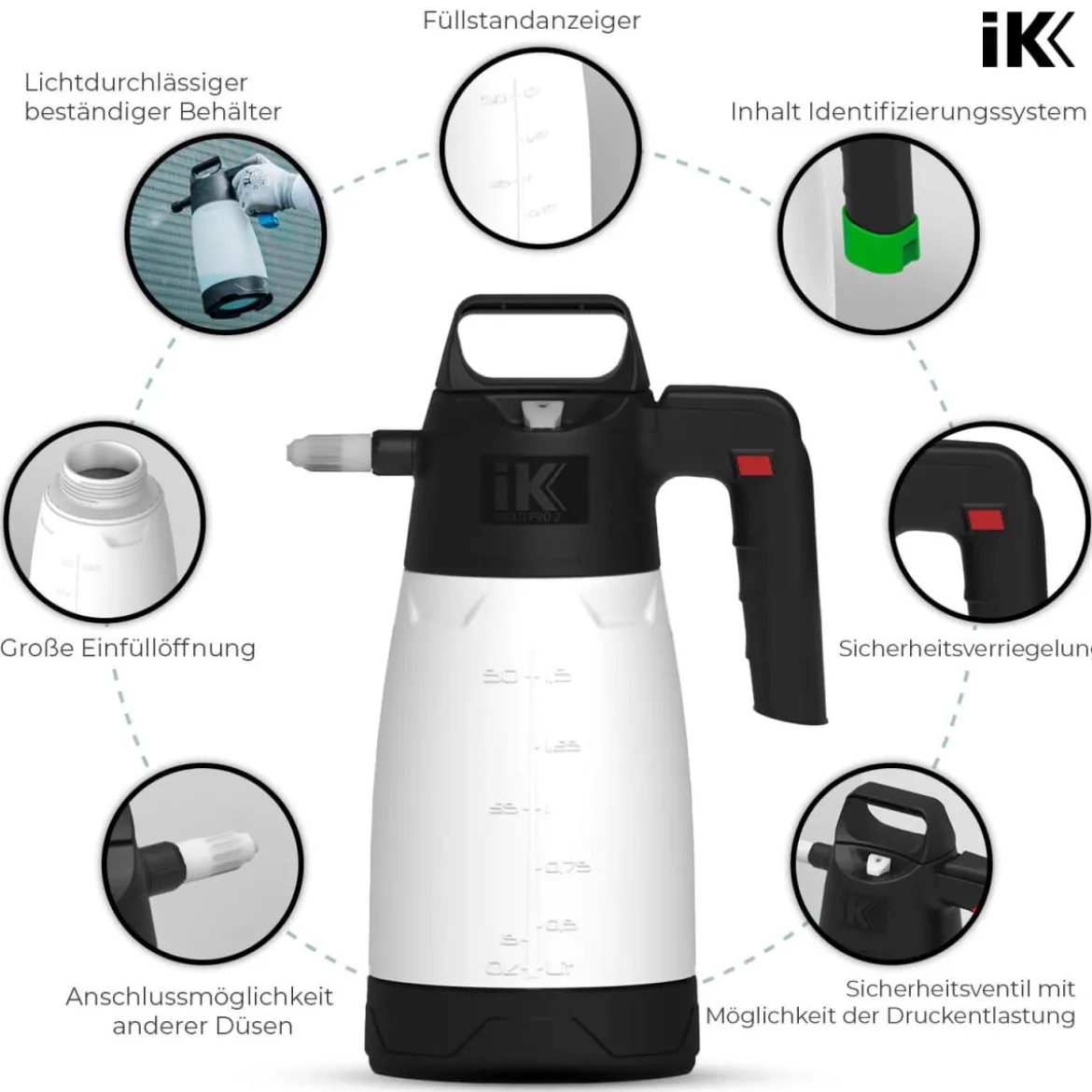 IK Multi Pro 2 Pumpsprühflasche 1,5L