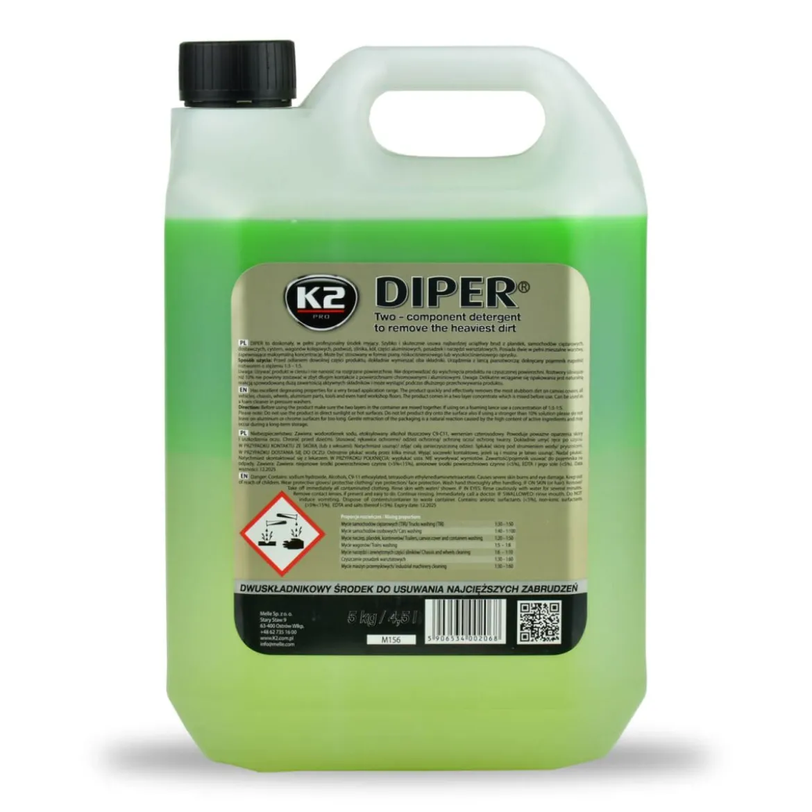 K2 Diper Autoshampoo 5kg