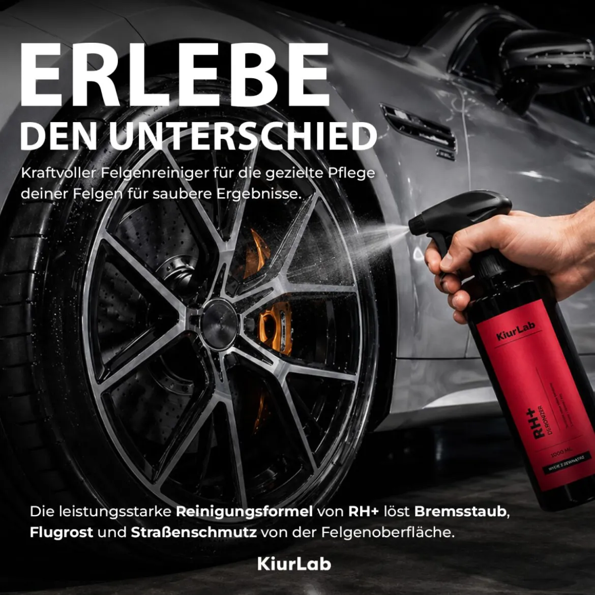 KiurLab Deironizer RH+ 1L + Bürste (2-teilig)