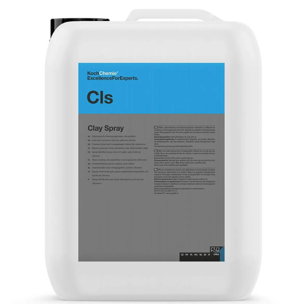 Koch Chemie Clay Spray Gleitmittel 10L