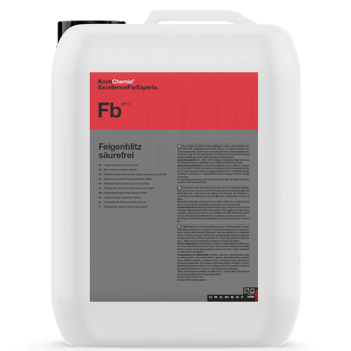 Koch Chemie Felgenblitz Felgenreiniger säurefrei 11kg
